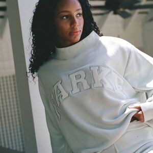 Parke “Something Blue” Mockneck